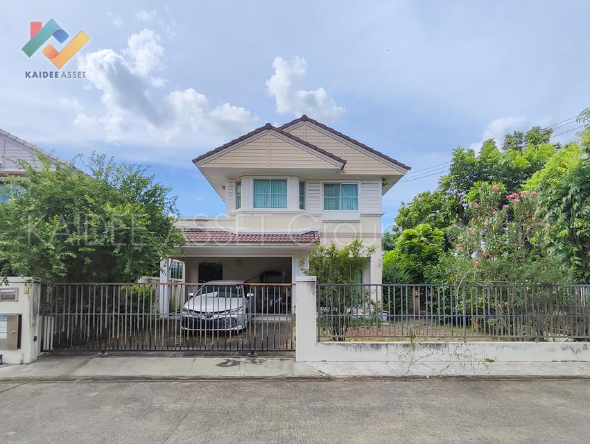 บ้านเดี่ยว พฤกษ์ลดา 2 รังสิต-คลอง 4 หลังมุม ติดสวน ขายถูก 1