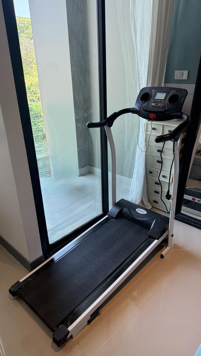 ลู่วิ่งไฟฟ้าkeep going max ลู่วิ่งไฟฟ้า 3.5HP พร้อมระบบรับแรงกระแทกสามารถพับเก็บได้ประหยัดเนื้อที่ปรับความชันได้ 3 ระดับ รับนํ้าหนักสูงสุด 350 kg มือ2 7