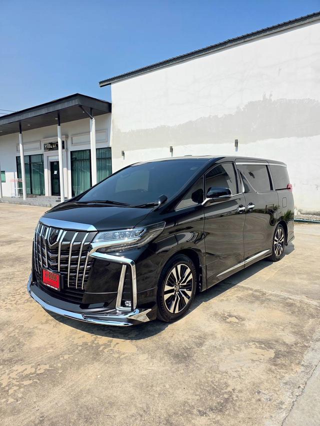 Toyota ALPHARD 2.5SC PACKAGE สีดำ ปี 2022 ไมล์ 70,000 กม.