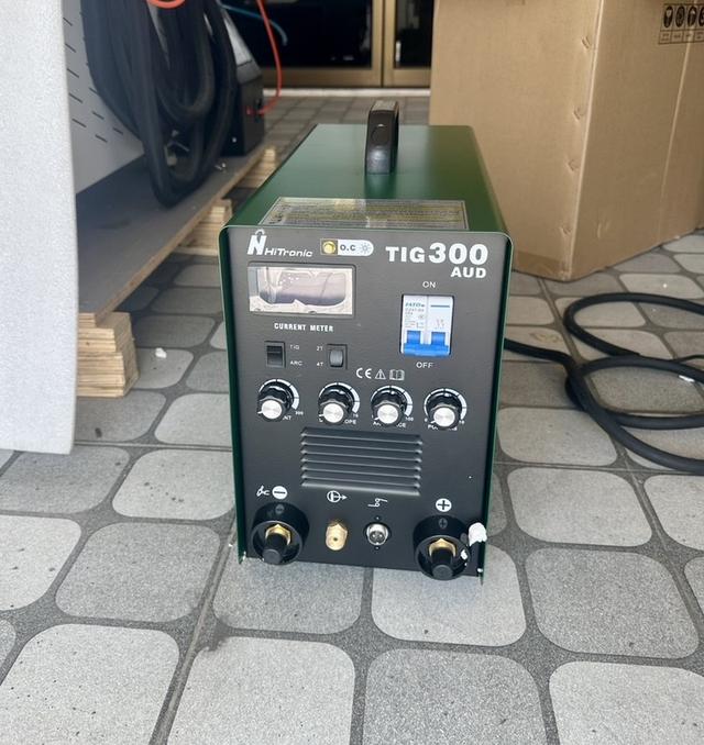 TIG300AUD เครื่องเชื่อมอาร์กอน2ระบบ HITRONIC เชื่อมสแตนเลสเหล็ก
