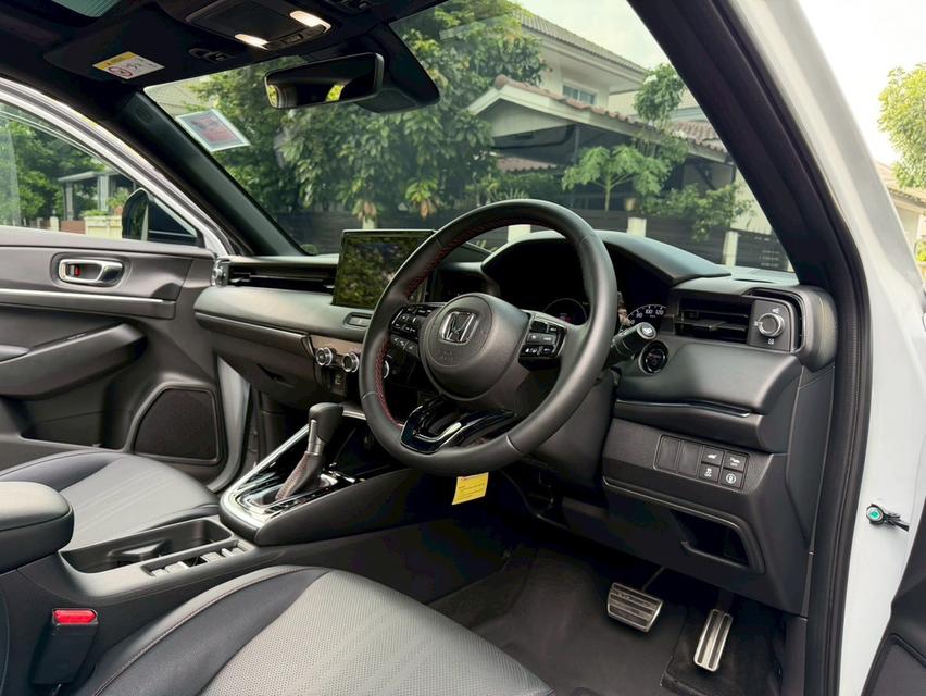 Honda HRV eHEV RS Top สีขาวซันไลท์ ปี23✨มือเดียวป้ายแดง ไมล์ 47,xxx โล เข้าศูนย์ทุกระยะ สีเดิมทั้งคัน 8