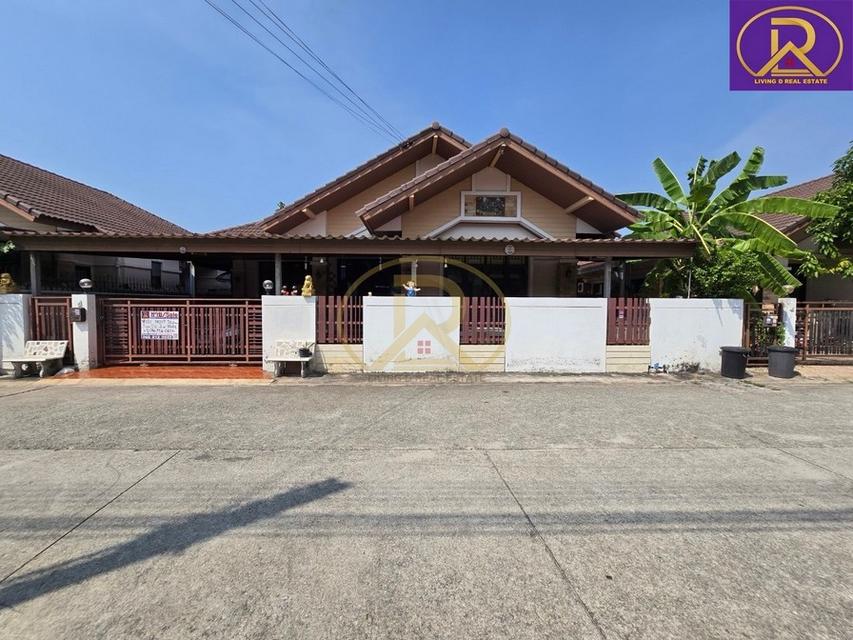 ให้เช่าบ้านเดี่ยว ชั้นเดียว หมู่บ้าน แสนมณี 5 ติดถนนศุขประยูร ใกล้นิคมอมตะซิตี้ เฟส8-9 ชลบุรี ต.หนองกะขะ อ.พานทอง จ.ชลบุ 2