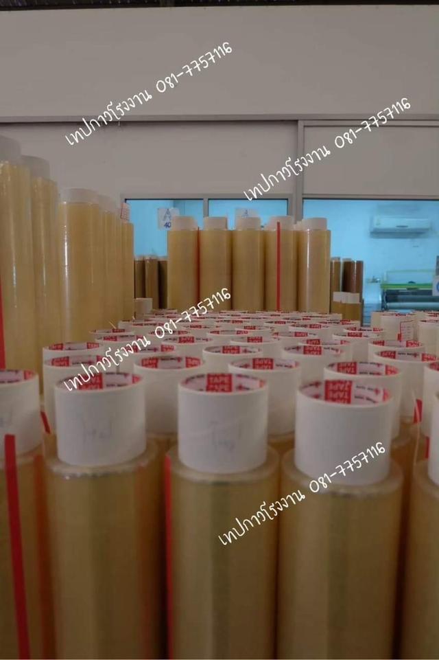 เทปใส เทปขุ่น เทปปิดกล่อง38ไมครอน 081-7757116 3