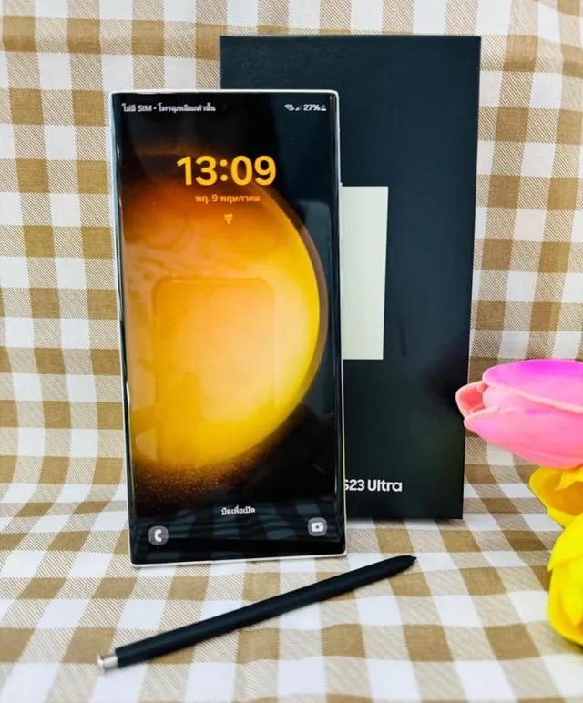 Samsung S23 Ultraสีขาว 2