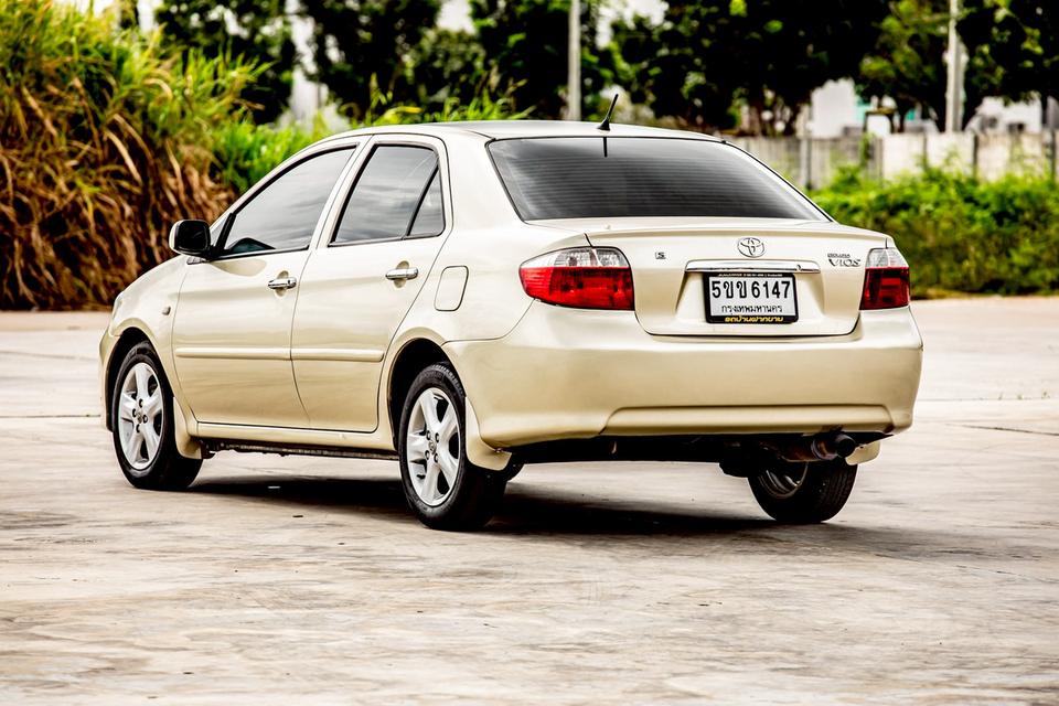 Toyota Vios 1.5S ปี 2005 เกียร์ออโต้ รุ่นท๊อปสุด สีน้ำตาล  8