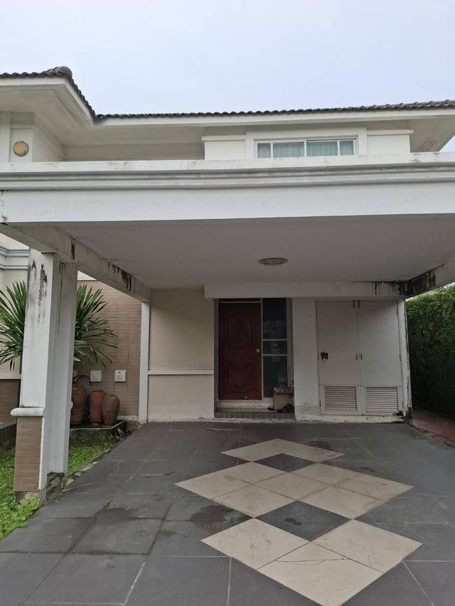 ขายบ้านเดี่ยวมือสอง โฮมเพลสเดอะพาร์ค ถ.บางกรวย-ไทรน้อย ต.บางเลน อ.บางใหญ่ จ.นนทบุรี เนื้อที่ 56 ตารางวา  Tel.0830854769 5