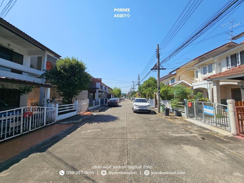 ทาวน์โฮม 2 ชั้น การ์เด้นโฮม วิลเลจ พหลโยธิน60 โครงการติดถนนพหลโยธิน (ขนาด 22 ตร.ว.) ต.คูคต ลำลูกกา ปทุมธานี สถานีรถไฟฟ้า แยก คปอ.  17