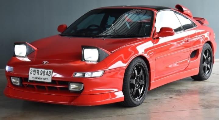 Toyota MR2 สีส้มจี๊ดมาก 3