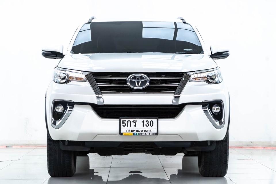 รหัสรถ 2A568 TOYOTA FORTUNER 2.4 V 4WD 2018 3