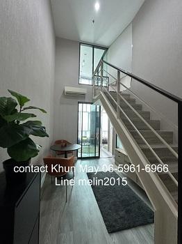ด่วน! ให้เช่า Duplex คอนโดหรู Metrosky ประชาชื่น วิวสูง แต่งครบ เพียง 16,000 บ./เดือน 1