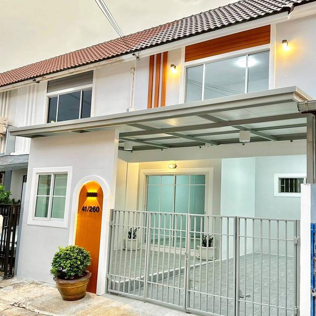 ขายทาวน์เฮ้าส์ เนื้อที่ 16 ตร.ว หมู่บ้านพฤกษา 45 บางใหญ่  (ซ.18) รีโนเวทใหม่ จัดกู้ฟรี 2