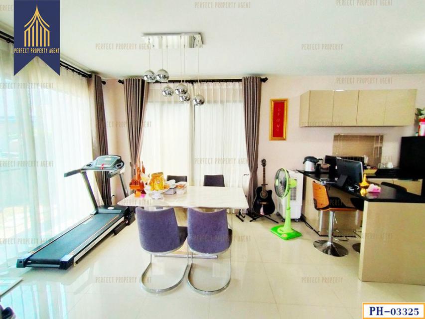 รูป บ้านเดี่ยว ฮาบิเทีย ออร์บิต หทัยราษฎร์ คลองสามวา ใกล้ทางด่วนจตุโชติ ทำเลดี 253.6 ตรม. 63.40 ตร.วา 4