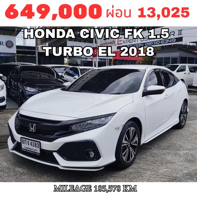 HONDA CIVIC FK 1.5 TURBO EL 2018