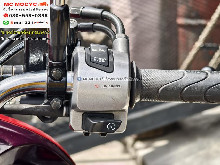 Scoopy i 2020 รถบ้านเครื่องท่อเดิม ชุดสีใหม่มาก เล่มเขียวชุดโอนครบ No1187    7