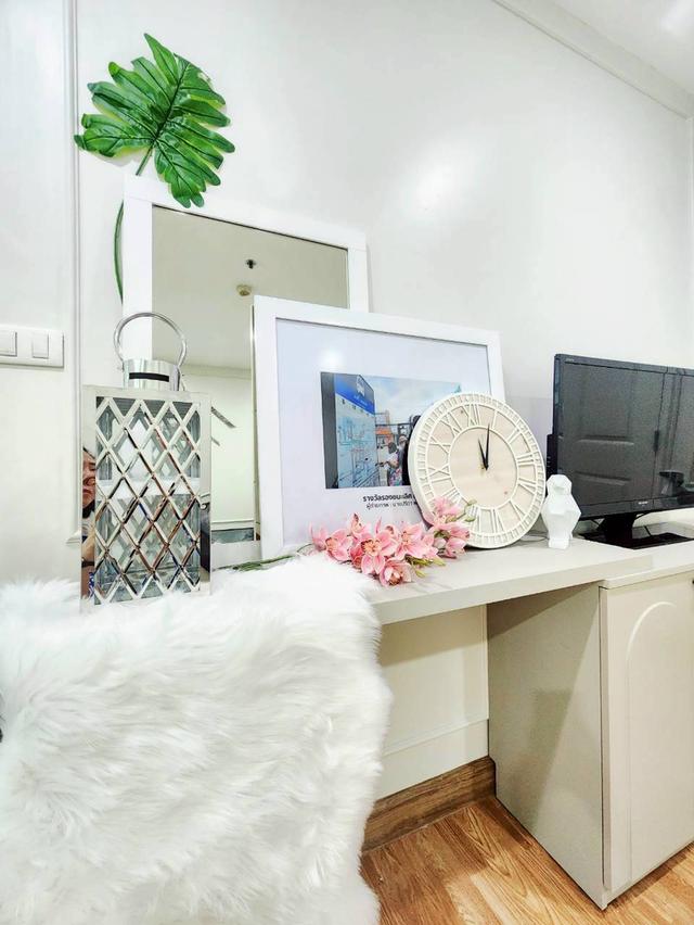 คอนโดแต่งใหม่ สไตล์สวย ใกล้ BTS วงเวียนใหญ่ พร้อมอยู่ เฟอร์ครบ เครื่องใช้ไฟฟ้าครบ แอร์ 2 ตัว ฟรีค่าโอน 6