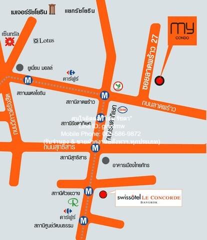 รหัส: DSL-556 ประกาศให้เช่า condo มาย คอนโด ลาดพร้าว 27 My Condo Ladprao 27 1BR1น้ำ 9500 - ใกล้ ลาดพร้าว 27 เข้าออกได้หล 2