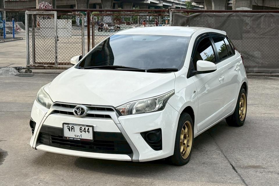 2017 Toyota Yaris 1.2 E AT รถสวย มือเดียว ป้ายแดง