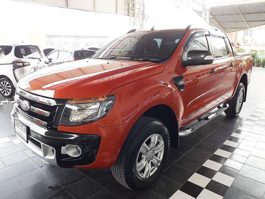 รหัสรถ KCY2519 FORD RANGER HI-RIDER DOUBLE CAB 2.2 WILDTRAK AUTO ปี 2014