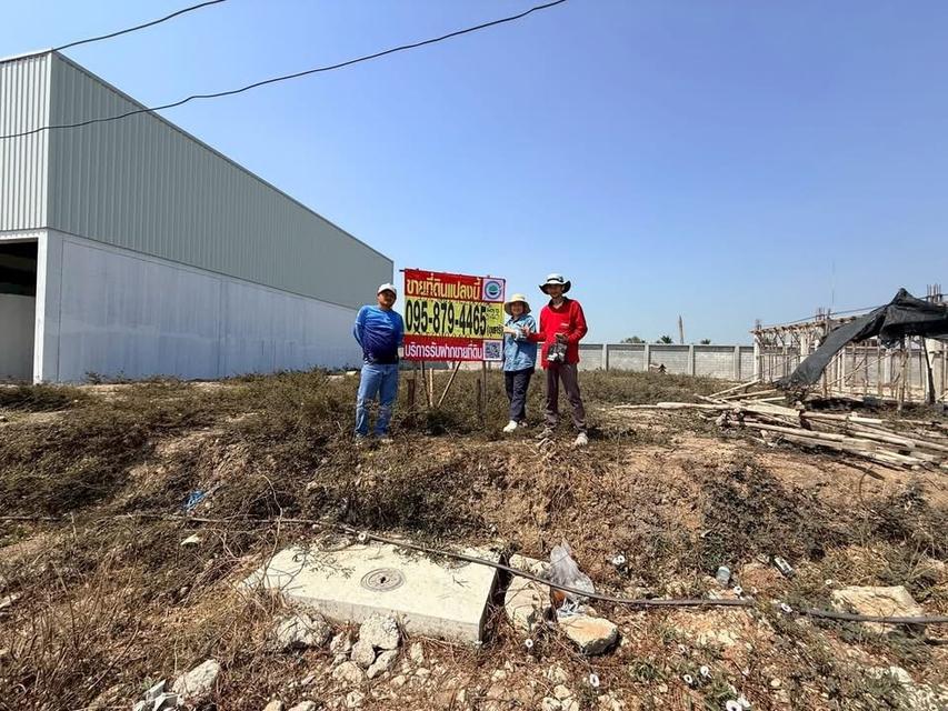 ขายที่ดินใกล้ FC FACTORY 138 ตารางวา *ติดถนนคอนกรีตสาธาธารณะ ถมแล้ว ถนน 340 ต.ละหาร อ.บางบัวทอง จ.นนทบุรี 1