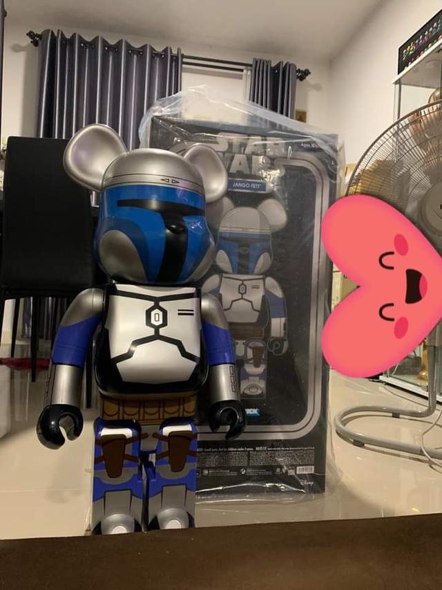 Bearbrick Jango Fett 1000%  2