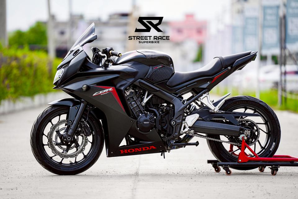 2018 Honda cbr 650f ปี 2018 สีดำ ทรงเท่ ของแต่งพอมี! 6