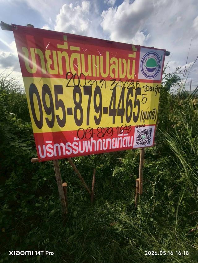 ขายด่วนที่ดินลำลูกกา 200 ตรว ติดถนนสาธารณะ ซ.ไสวประชาราษฎร์ 27 อ.ลำลูกกา จ.ปทุมธานี 2