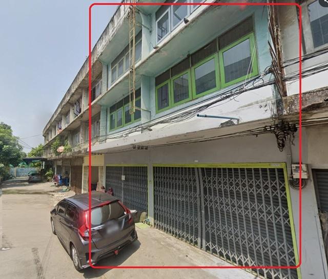 ให้เช่า อาคารพาณิชย์ 3.5 ชั้น 2 คูหาตรงข้าม Termial21 BRT เจริญราษฎร์ 359 ม. 34 ตร.วา. 430 ตร.ม. ติดถนนใหญ่ โฮมโปร พระรา 3