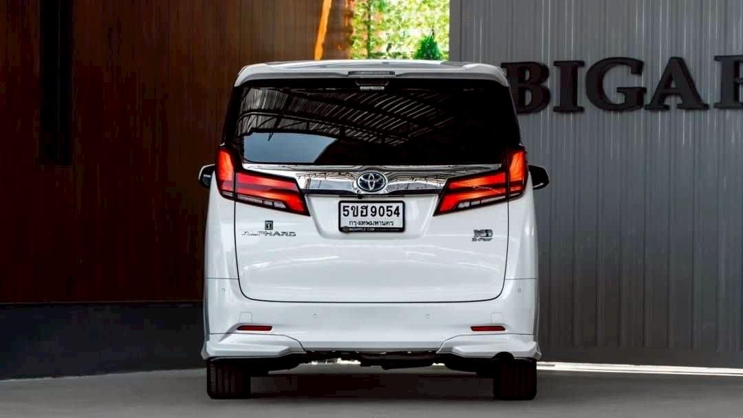 รหัสรถ BAC9054 🚘 TOYOTA ALPHARD 2.5 HYBRID GF PACKAGE 4WD MNC ปี 2018 สีขาวสุดหรู 🏁 6