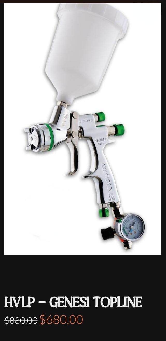 กาพ่นสี Genesi HVLP Top Line