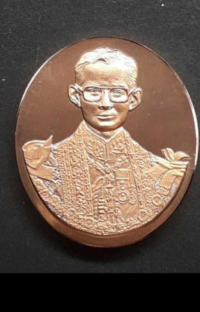 รูป เหรียญ ในหลวง ร.๙ ที่ระลึก แพทย์สมาคม ๘๐ ปี 1