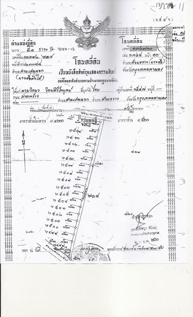ขายที่ดินสวยติดถนนใหญ่ ใกล้ BTS ภาวนา 6