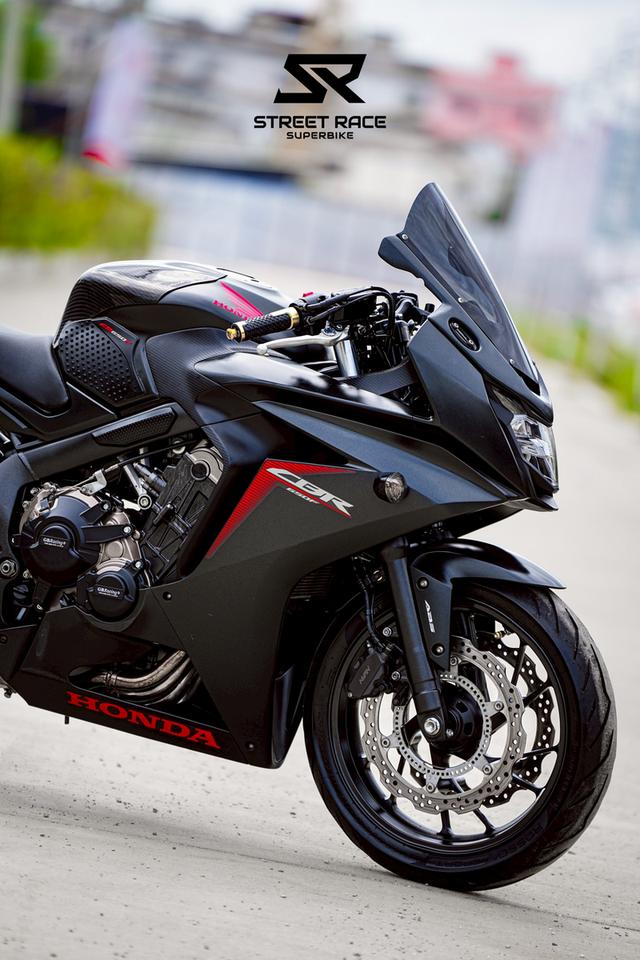 2018 Honda cbr 650f ปี 2018 สีดำ ทรงเท่ ของแต่งพอมี! 16