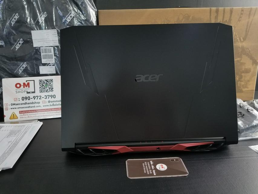 ขาย/แลก Acer Nitro5 AN515-57-775P Ram16 SSD512 Black Core i7-11800H ศูนย์ไทย สวยมาก แท้ เพียง 34,900 บาท  6