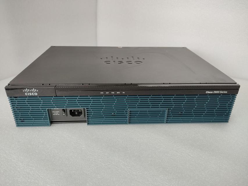 รูป Cisco 2911/K9 มือสอง ผ่านการทดสอบแล้ว ประกันจากผู้ขาย 1 ปี อุปกรณ์ครบ Set