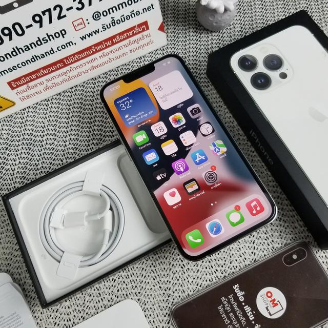 ขาย/แลก iPhone 13 Pro 128GB Silver ศูนย์ไทย สวยมาก สุขภาพแบต100% แท้ ครบยกกล่อง เพียง 32,900 บาท  3