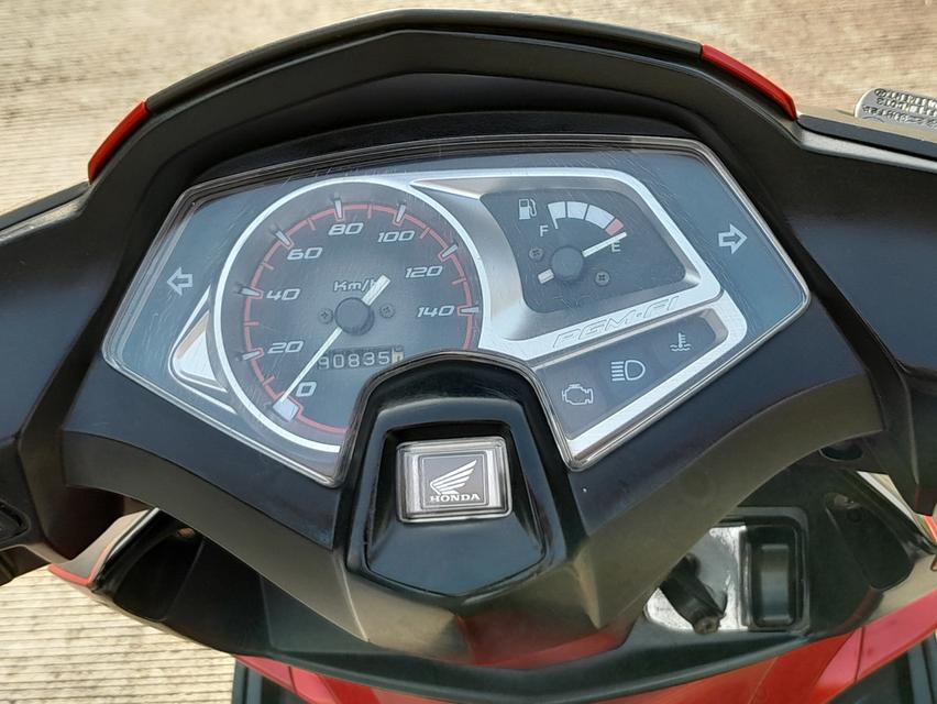 Honda Air Blade i หัวฉีด ปี2009 สีMoonlight Red-Black 13