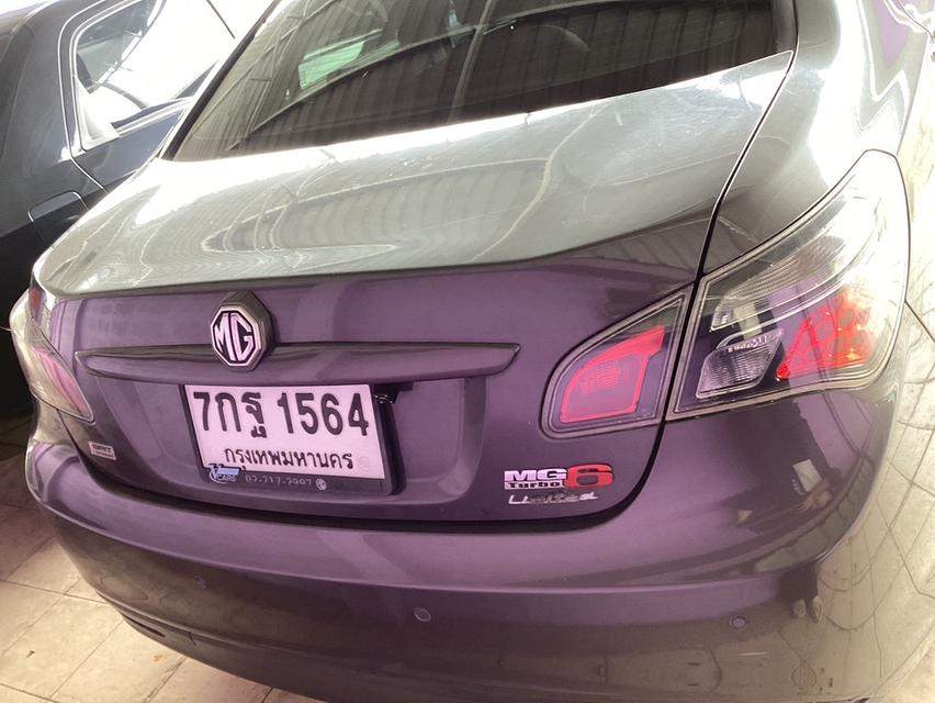 #MG 6 เครื่อง1.8 cc. รุ่นX AIRBAG 2 ใบ เบรคABS ก.ไฟฟ้า เบาะหนังแท้ พ.มัลติฟังชั่น ล้อMAX เกียร์ AUTO ปี 2018 #รถไมล์แท้100%คะกว่ากิโลคะ 15