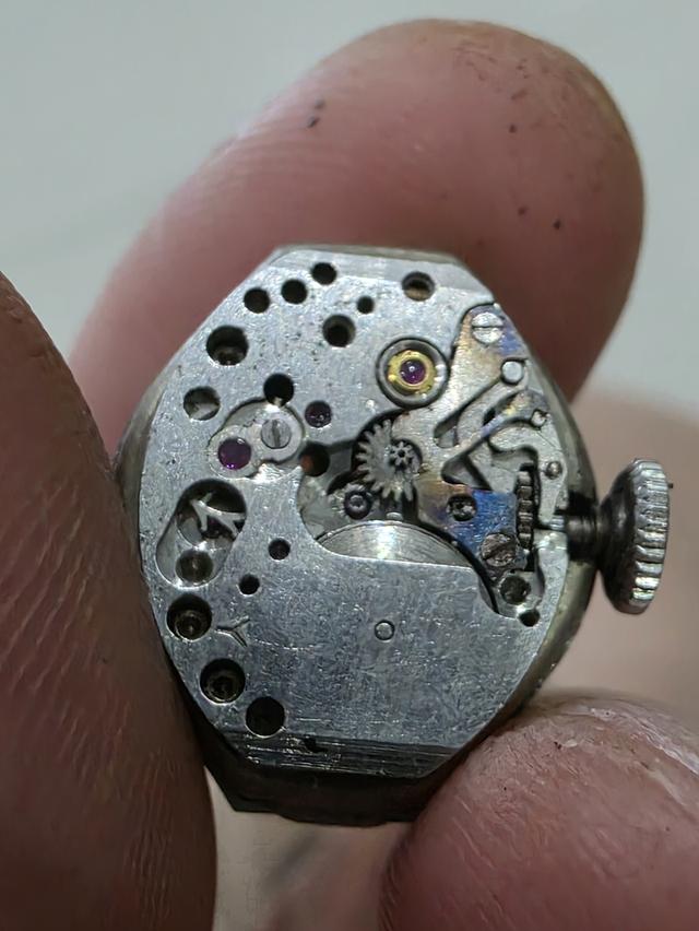 A.อะไหล่ เครื่อง นาฬิกา W.G.P. ชุบทองคำขาว WATCH PARTS ของเก่าเก็บ สวยหายากรุ่นเก่า ขายตามสภาพ พร้อมส่ง รูปที่ 4