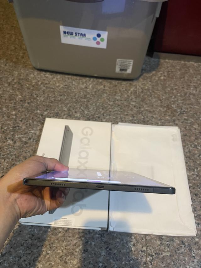 ขายSamsungTabA9Plusสีดำ128กิ๊กยกกล่องอุปกรยังไม่แกะใช้งานดีไร้รอยตกถูกมากห