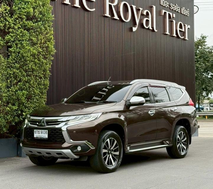 รหัสรถ AP9036 Pajero 2.4 GT Premium  NAVI 4WD ปี2017