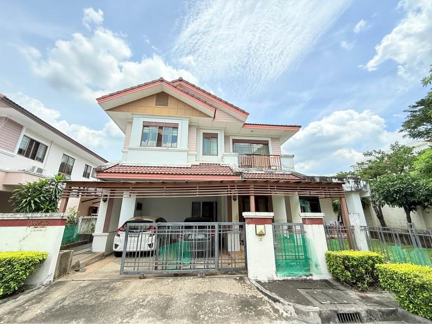 ขายบ้านเดี่ยวพร้อมอยู่ หมู่บ้านเศรษฐสิริ วงแหวน-สุขาภิบาล2 1