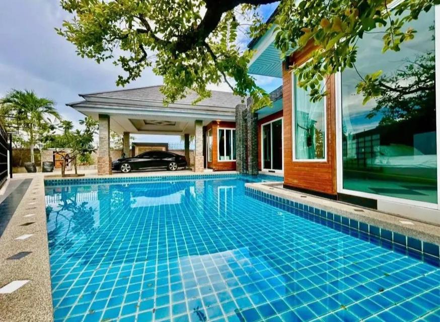 ขายหรือเช่า บ้านพลูวิลล่า Huay Yai private pool บ้านตรงปรก ถือกระเป๋าเข้าอยู่ได้เลย 3
