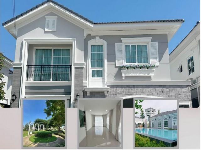 ให้เช่าบ้านเดี่ยว 2 ชั้น 140 ตร.ม. Golden Neo สุขุมวิท-ลาซาล สไตล์อังกฤษ ใกล้ Central บางนา 1