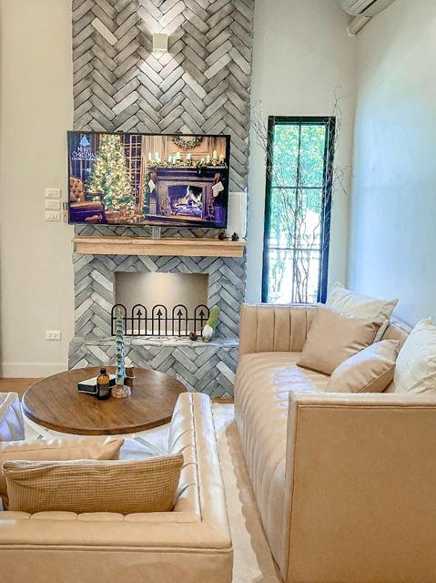 แยกหนองจ๊อม สันทราย ตกแต่งพร้อมอยู่ เช่าบ้านพักพูลวิลล่า2 ชั้น พร้อมสระว่ายน้ำส่วนตัว149 ตร.วา. รร.บ้านศรีบุญเรือง 1.3 ก 3