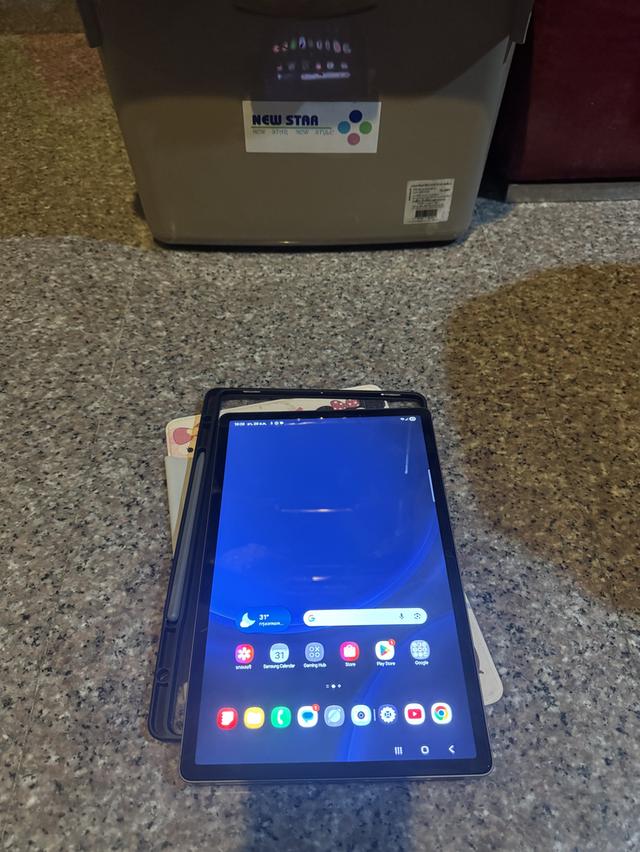 ขายๆๆSamsungTabS9FEPlus5GสีGray128กิ๊กLTEใส่ซิมได้สูนTrueสภาพสวยการใช้งานดีเยี่ยมทุกๆฟังชั่นเครื่องรีสโตได้ตลอดไม่มีติดแอคเค้าใดๆคับ ( จอขาวจั๊วไม่มีเ