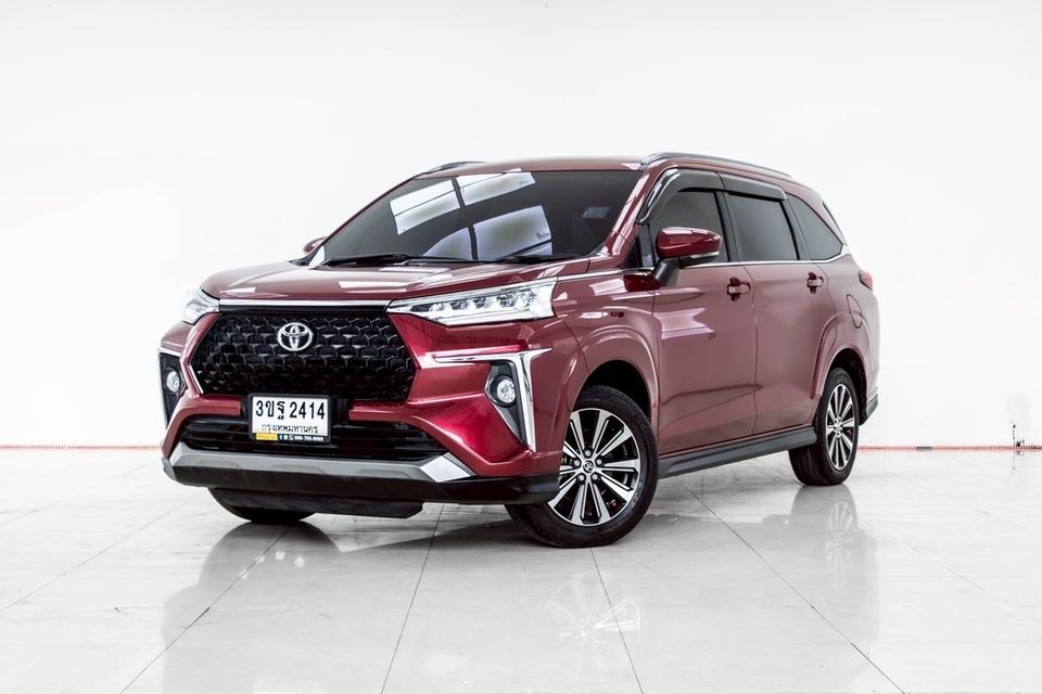 TOYOTA VELOZ 1.5 SMART AT 2022Veloz MPV 7 ที่นั่ง ดีไซน์ SUV ขับง่าย ประหยัด ดูแลถูก