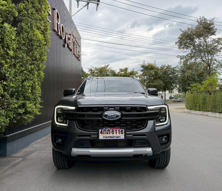 รหัสรถ AP6116 2024 #FORD #RANGER, 3.0 V6 TURBO WILDTRAK 4WD สีเทา 2