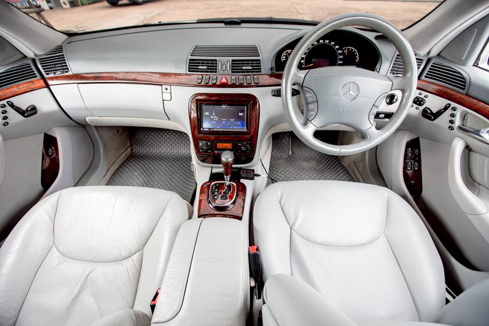 Benz S280 ปี 2001 สีเทา สวยมีทรง โช็คถุงลม 11