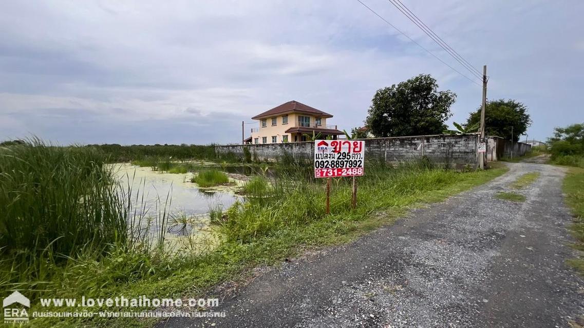 ขายที่ดิน ซอยวัดพระเงิน ถนนบางม่วง-บางคูลัด พื้นที่ 295 ตรว. แปลงสวย เหมาะลงทุน ใกล้ตลาดน้ำบางคูลัด 3