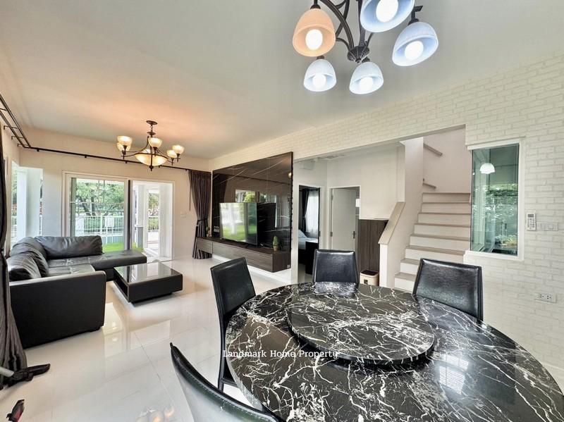 LM25-0029 ขายบ้านเดี่ยว 2 ชั้น วิลลาจจิโอ ปิ่นเกล้า ศาลายา 60.4 ตรว 3นอน 3น้ำ หน้าบ้านไม่ชนใคร 3